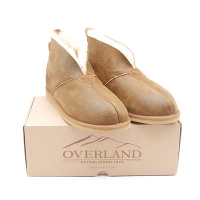 Overland Gunner Sheepskin Slippers Men's Size 12