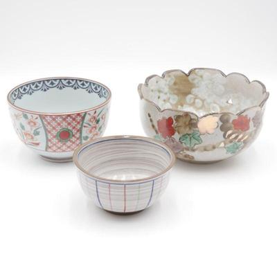 Assorted Ceramic Bowls (Total of 3)