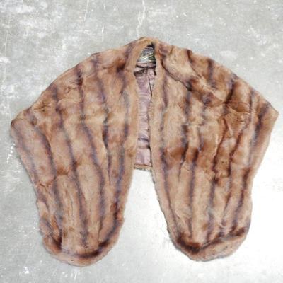 Vintage Alaskan Fur Company Mink Shawl