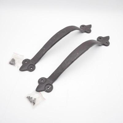 Pair of Large Cast Iron Door Pulls