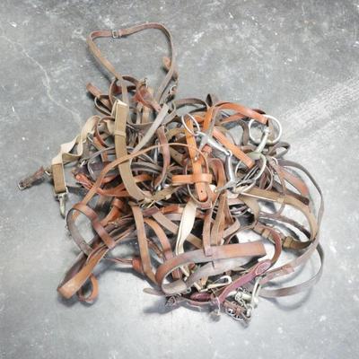 Large Lot of Assorted Horse Reins