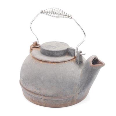 Vintage Cast Iron Kettle