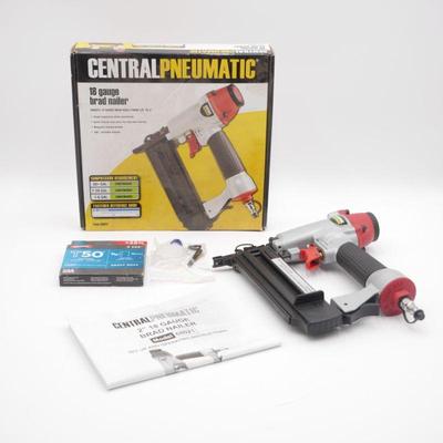 Central Pneumatic 18 Gauge Brad Nailer - New