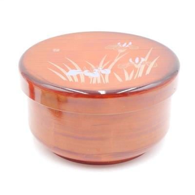 Japanese Lacquerware Rice Serving Bowl w/Lid