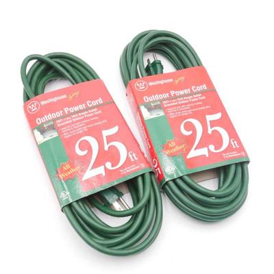 Pair of Westinghouse 25ft Outdoor Power Cords