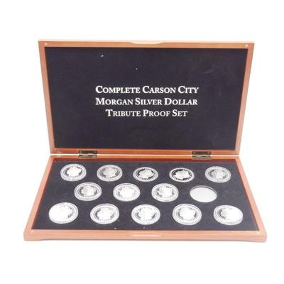 Carson City Morgan Silver Dollar Proof Set