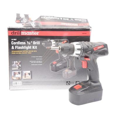 Drill Master 18V Cordless 3/8" Drill