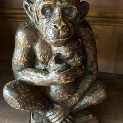 Bronze monkey