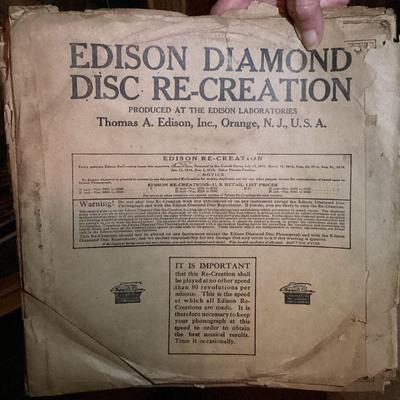 Edison addition disc recreation record collection
