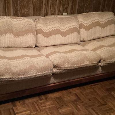 Beige sofa
