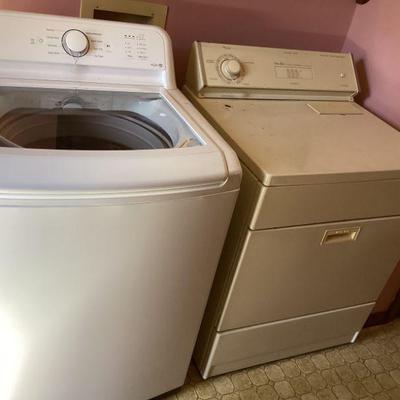 Lg washer whirlpool dryer