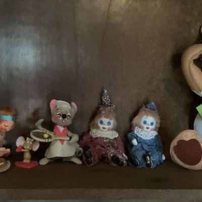 Clowns and misc figurines