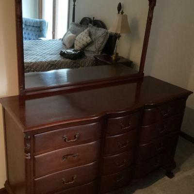 6 drawer dresser with mirror