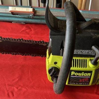 Poulan chain saw