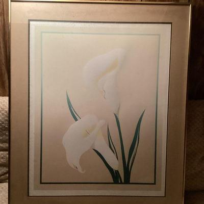 Wall art lilly