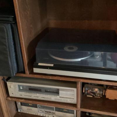 Record player speaker