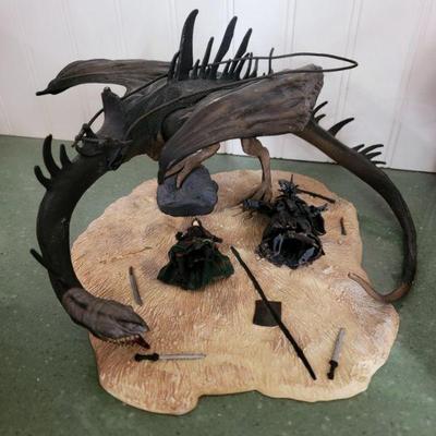 "Lord of the Rings" Pelennor Fields with Fell Beast