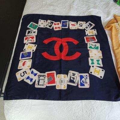 Coco Chanel silk scarf