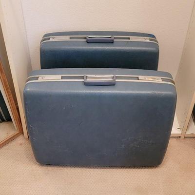 Vintage Samsonite suitcases