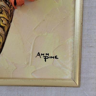 Vintage Ann Pine 3D art