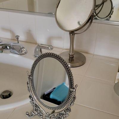 Vintage Sehamano mirror, tilting vanity mirror
