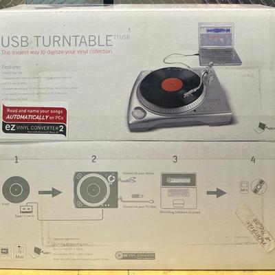 Ion USB Turntable TTUSB In Original Box