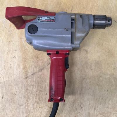 Milwaukee Heavy-duty 1/2 Inch Corded Drill No. 1610-1 With Chuck Key