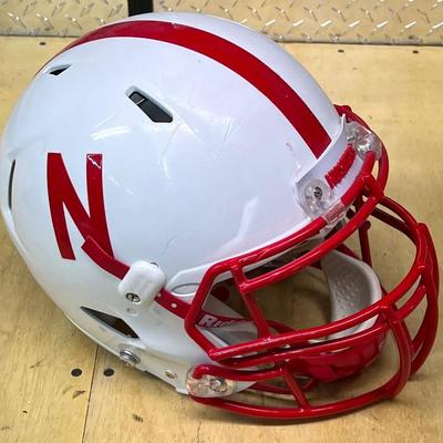 Nebraska Huskers Joel Lopez #58 Helmet 
