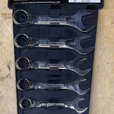 Craftsman 7 Piece Short Combination Wrench Set