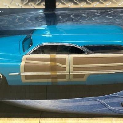 Mattel 2000 Hot Wheels Die-cast Merc Woodie 1950 Car In Original Box