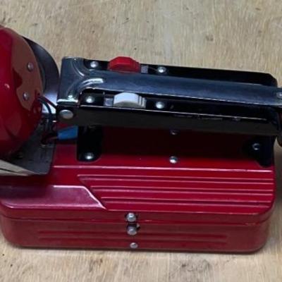 Vintage Hilco Lantern Style Flashlight With Red Emergency Light 