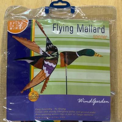 Wind Garden Flying Mallard Spinner New In Packaging