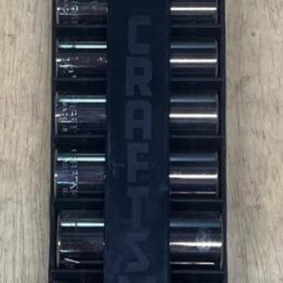 Craftsman 6pt Deep 3/8" Drive Socket Set 