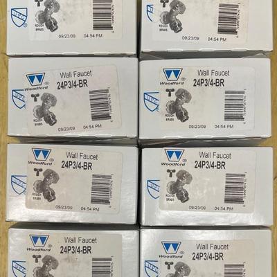 (8) Woodford Wall Faucets In Boxes