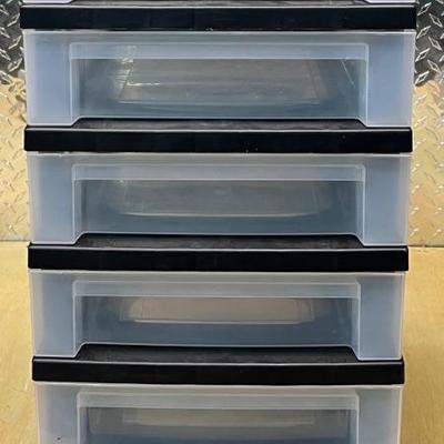 24.5" 6 Drawer Plastic Organizer 