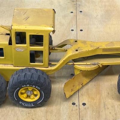 Vintage Tonka Metal Road Grader 