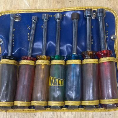 Complete Vaco Nut Driver Set With Case