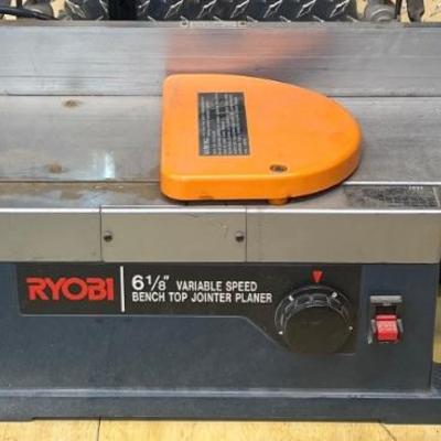 Ryobi JP-155 6-1/8" Corded Variable Speed Bench Top Jointer Planer 