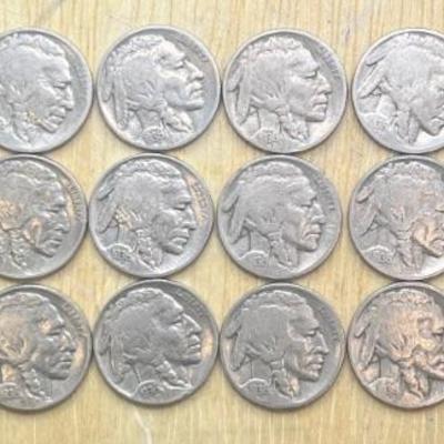 (24) 1936 Buffalo Nickels