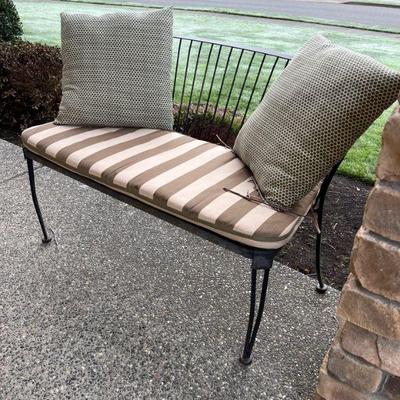 Outdoor bench