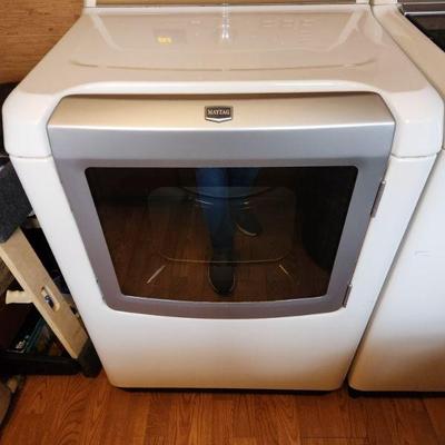 Maytag XL capacity dryer.