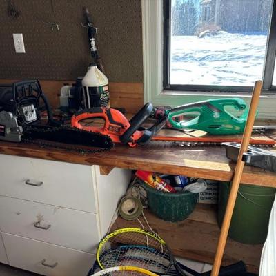 Hedge trimmer $40