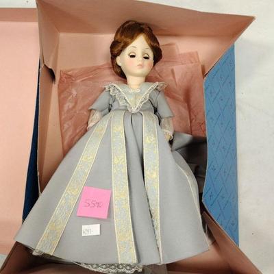 MADAME ALEXANDER CAROLINE HARRISON 1424 DOLL
