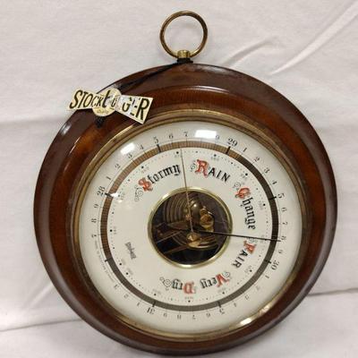 STOCKBURGER WEATHER BAROMETER