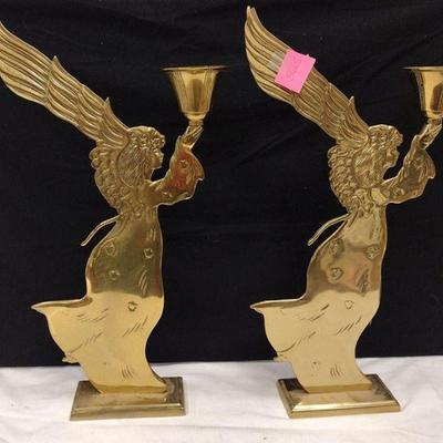 HEAVY SOLID BRASS ANGELS