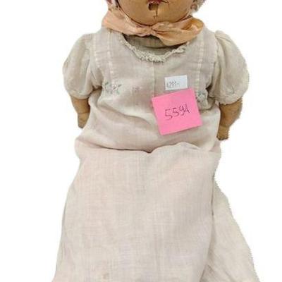 AS IS ANTIQUE HORSMAN COMPOSITION BABY DOLL