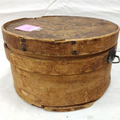 AS IS OLD WOOD FIRKIN BOX