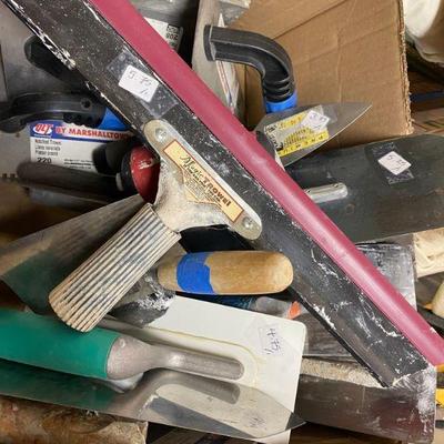 Tools for plastering