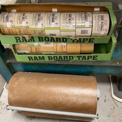 Ram board seam tape and wax butcher paper
