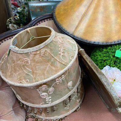 Assortment of lampshades